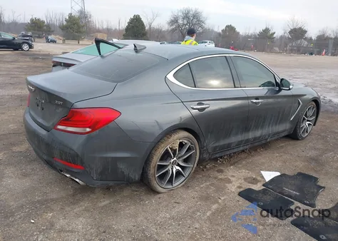 2020 Genesis G70 2.0T Rwd from USA, damaged, VIN KMTG44LA1LU048488